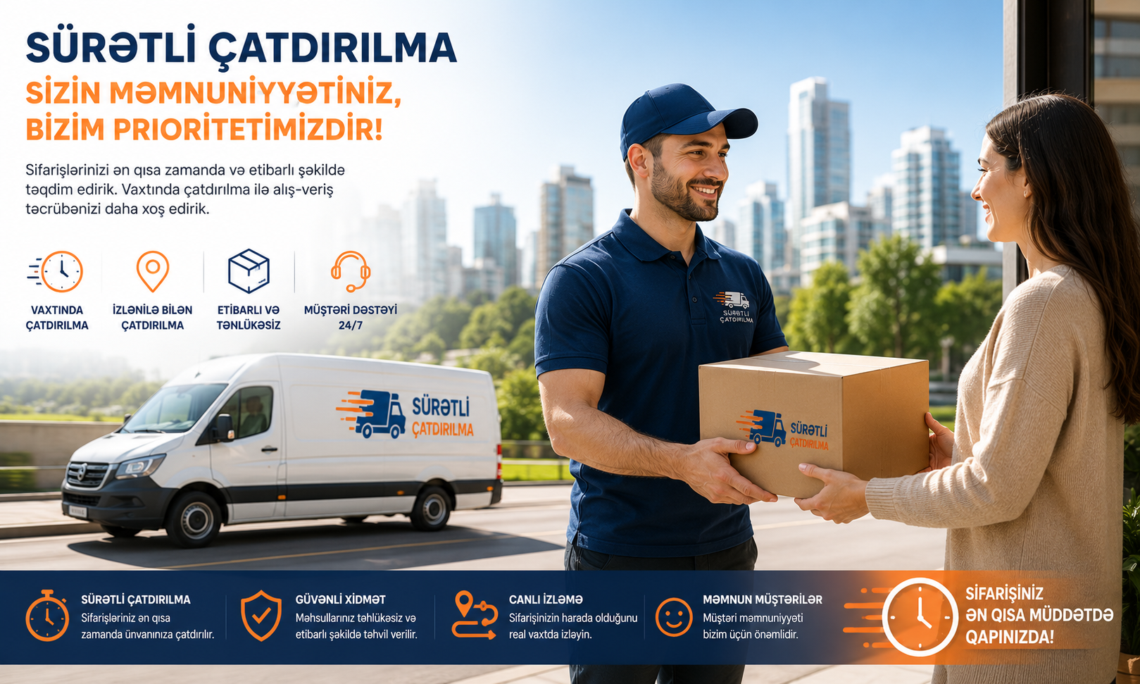 Sürətli Çatdırılma Müştəri Məmnuniyyətini Artırır